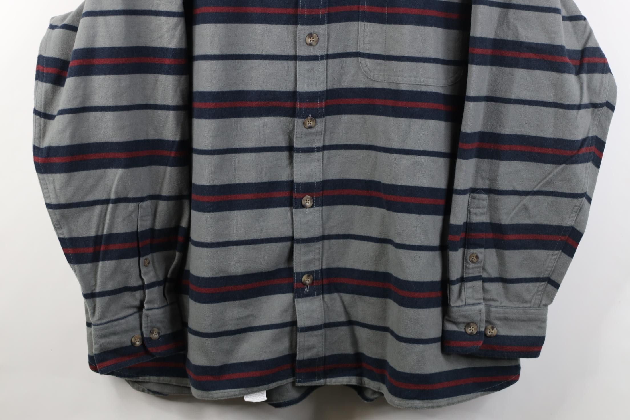 Cabelas Vintage Cabelas Heavyweight Chamois Cloth Button Down Shirt Size US XXL / EU 58 / 5 - 3 Thumbnail