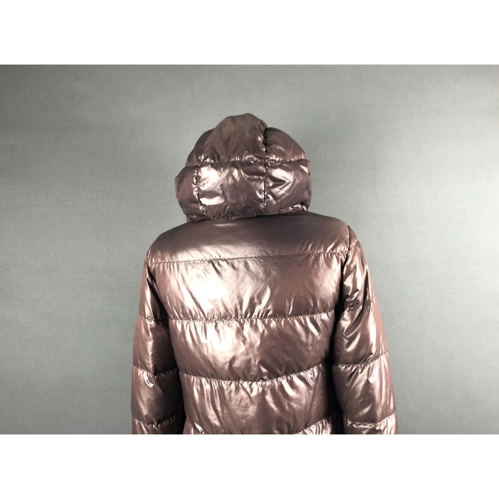 Duvetica Duvetica Jacket Padded Hooded Full Zip Women Brown Polyamide Size L Size L / US 10 / IT 46 - 4 Thumbnail