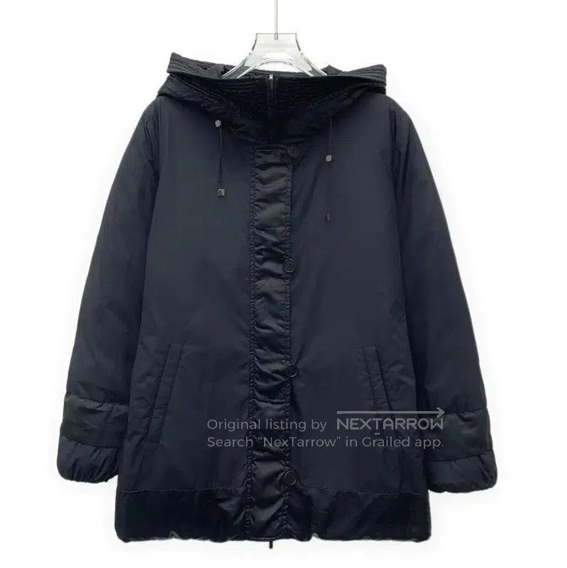Max Mara MaxMara Women's Black Nylon Puffer Jacket . Size XXS / US 00 / IT 34 - 2 Thumbnail