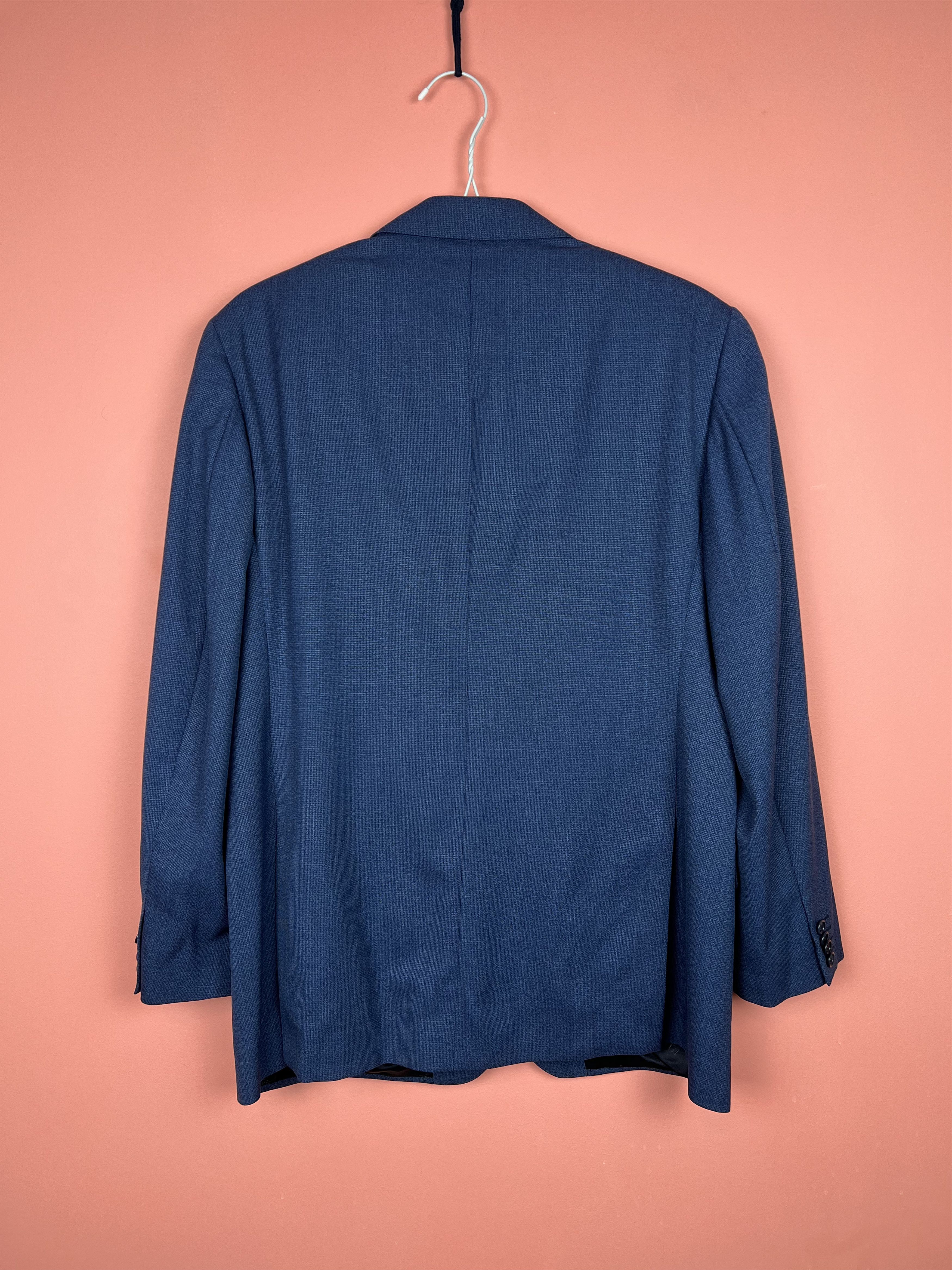 Boggi Boggi luxury classic made in Italy blazer blue Size 50R - 2 Thumbnail