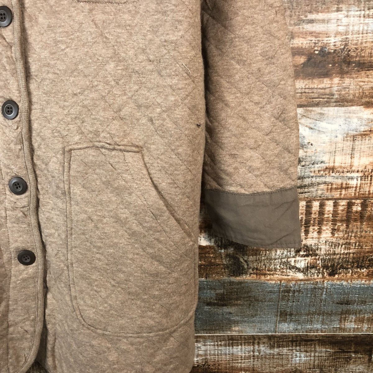 Japanese Brand × Vintage Shuca vintage Brown long jacket Hoodie #A2032 Size M / US 6-8 / IT 42-44 - 8 Thumbnail