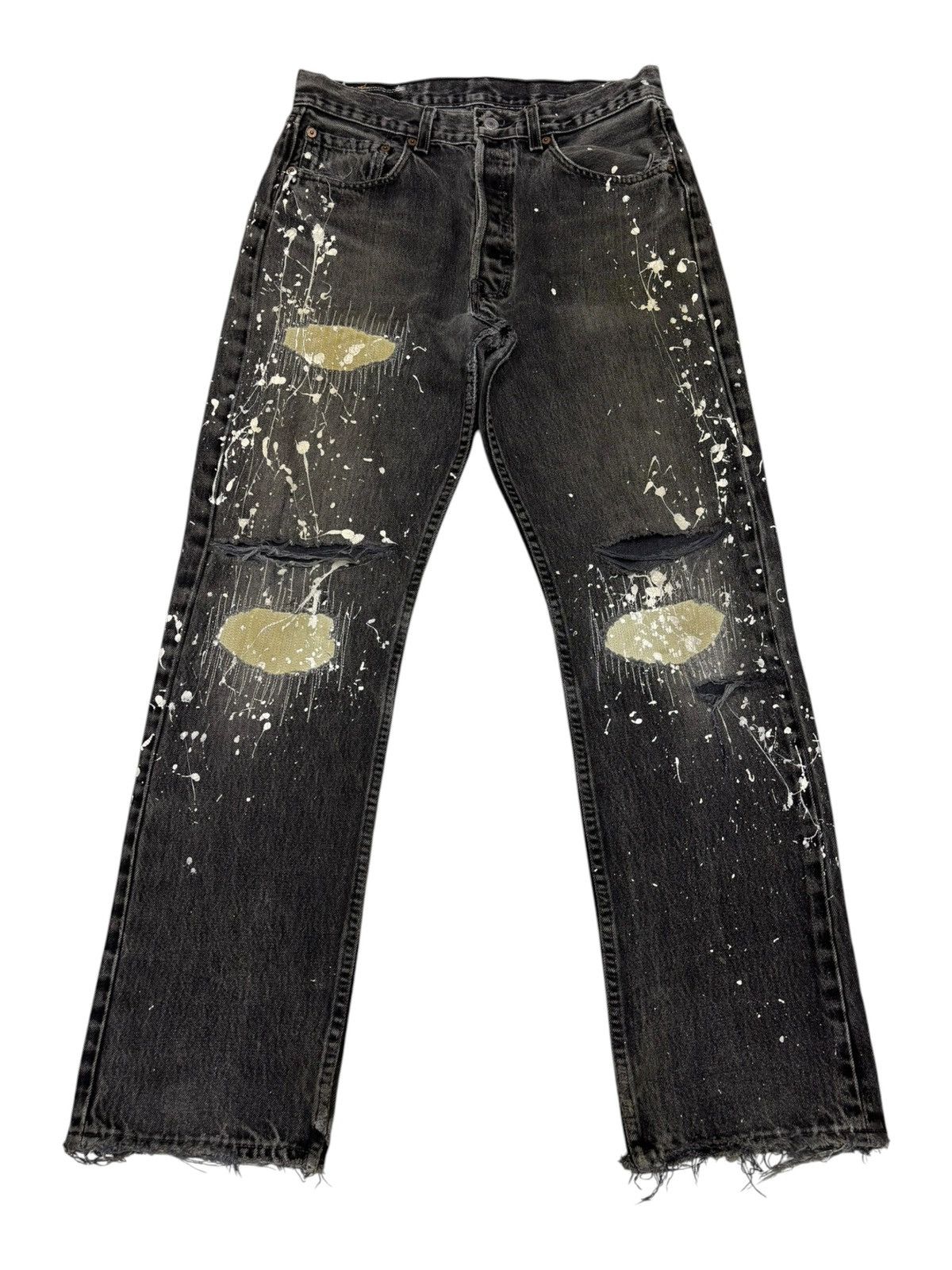 Levi's × Undercover LEVIS 501 THRASHED DISTRESSED DENIM UNDERCOVER STYLE DESIGN Size US 31 - 1 Thumbnail