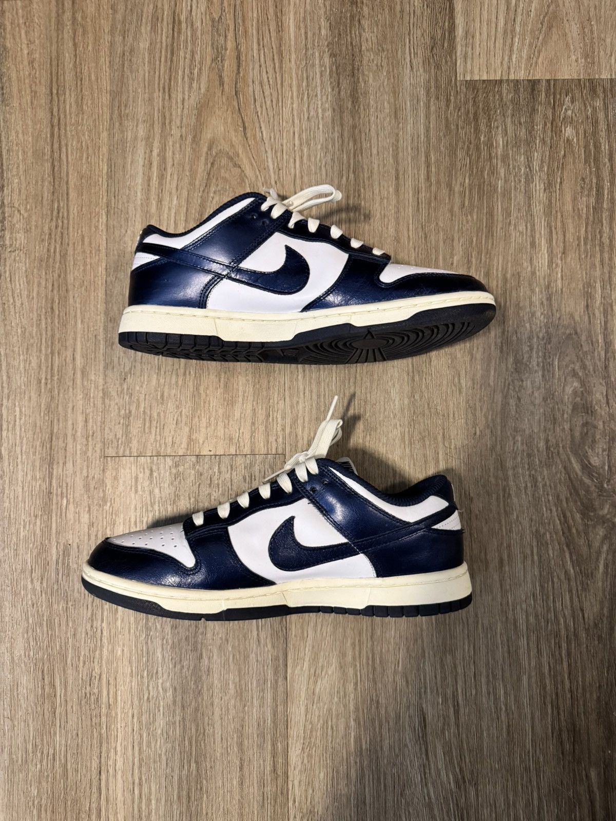Nike Nike Dunk Low Vintage Navy Size US 8 / EU 41 - 3 Thumbnail