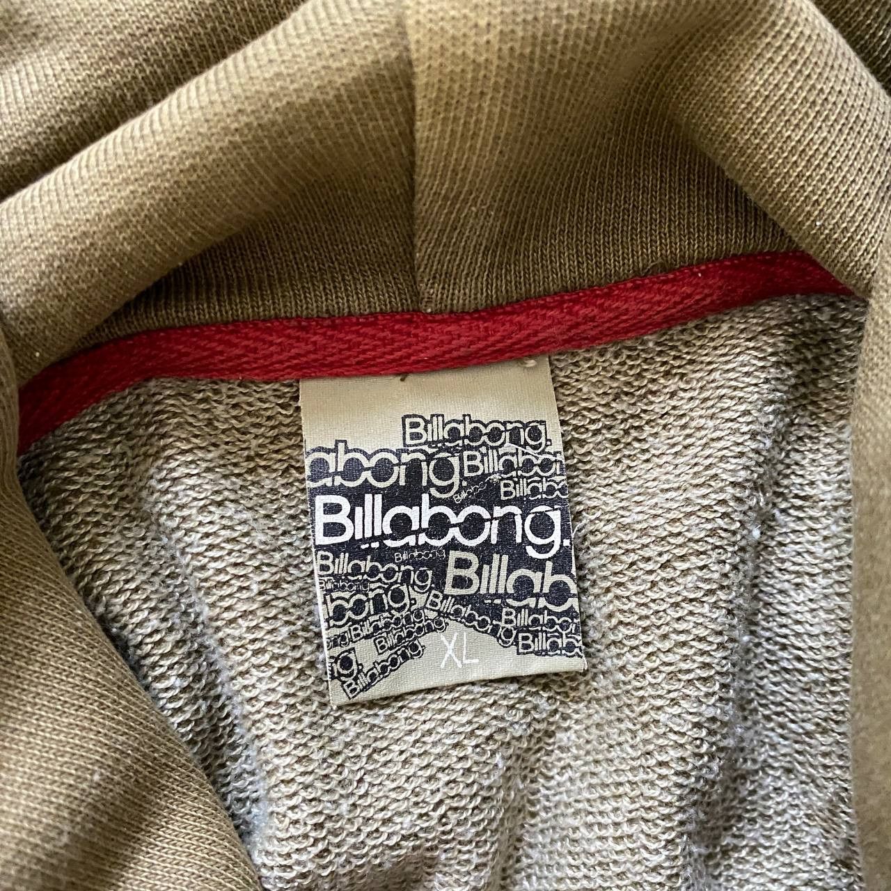 Billabong VINTAGE Y2K BILLABOND AMAZING KHAKI ZIP HOODIE 137 Size US XXL / EU 58 / 5 - 7 Thumbnail