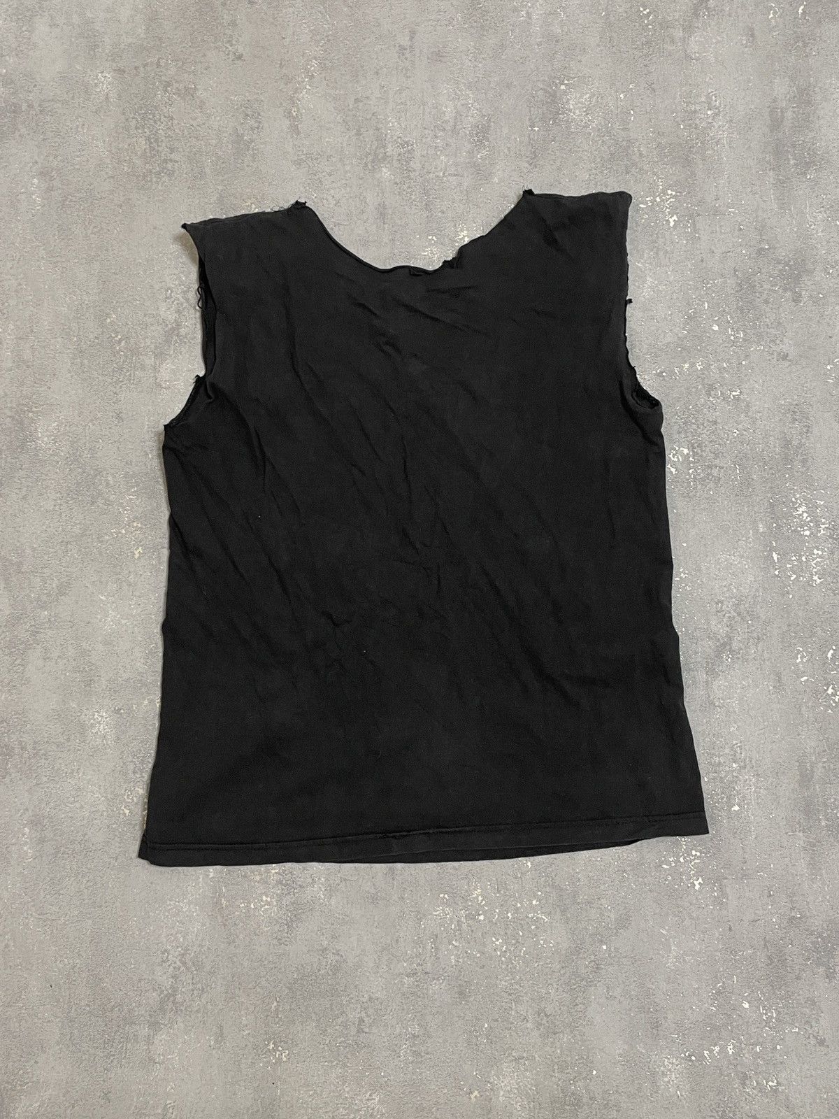 Nirvana Vintage 90s Kurt Cobain Distressed Tank Top Band Tee Rock Size US M / EU 48-50 / 2 - 10 Thumbnail