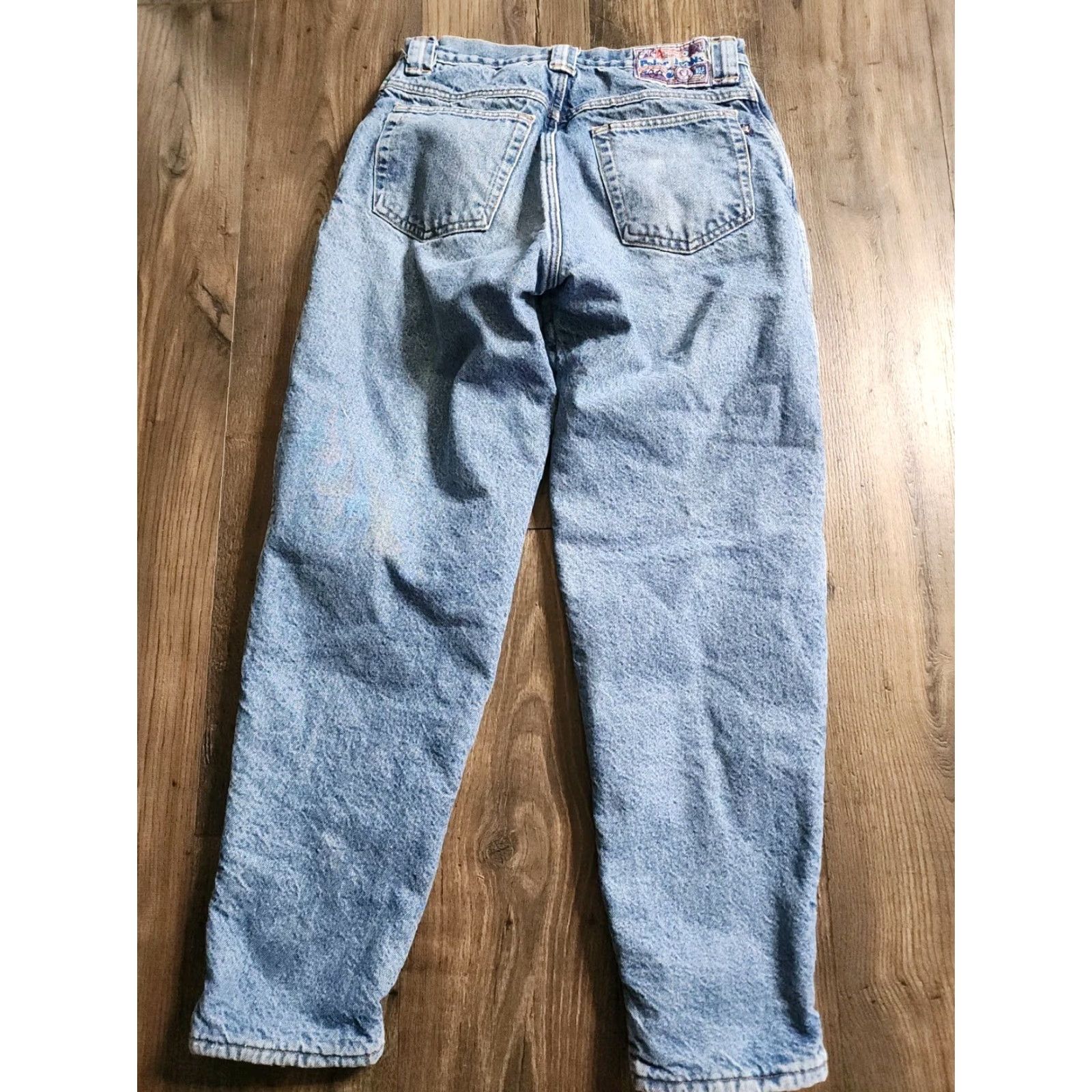 Vintage Vintage Purple Mountain Dry Goods Jeans Mens 32 Blue Fleece Lined 90s Polar Polartec Tapered Relaxed Inseam 29 Size US 32 / EU 48 - 3 Thumbnail