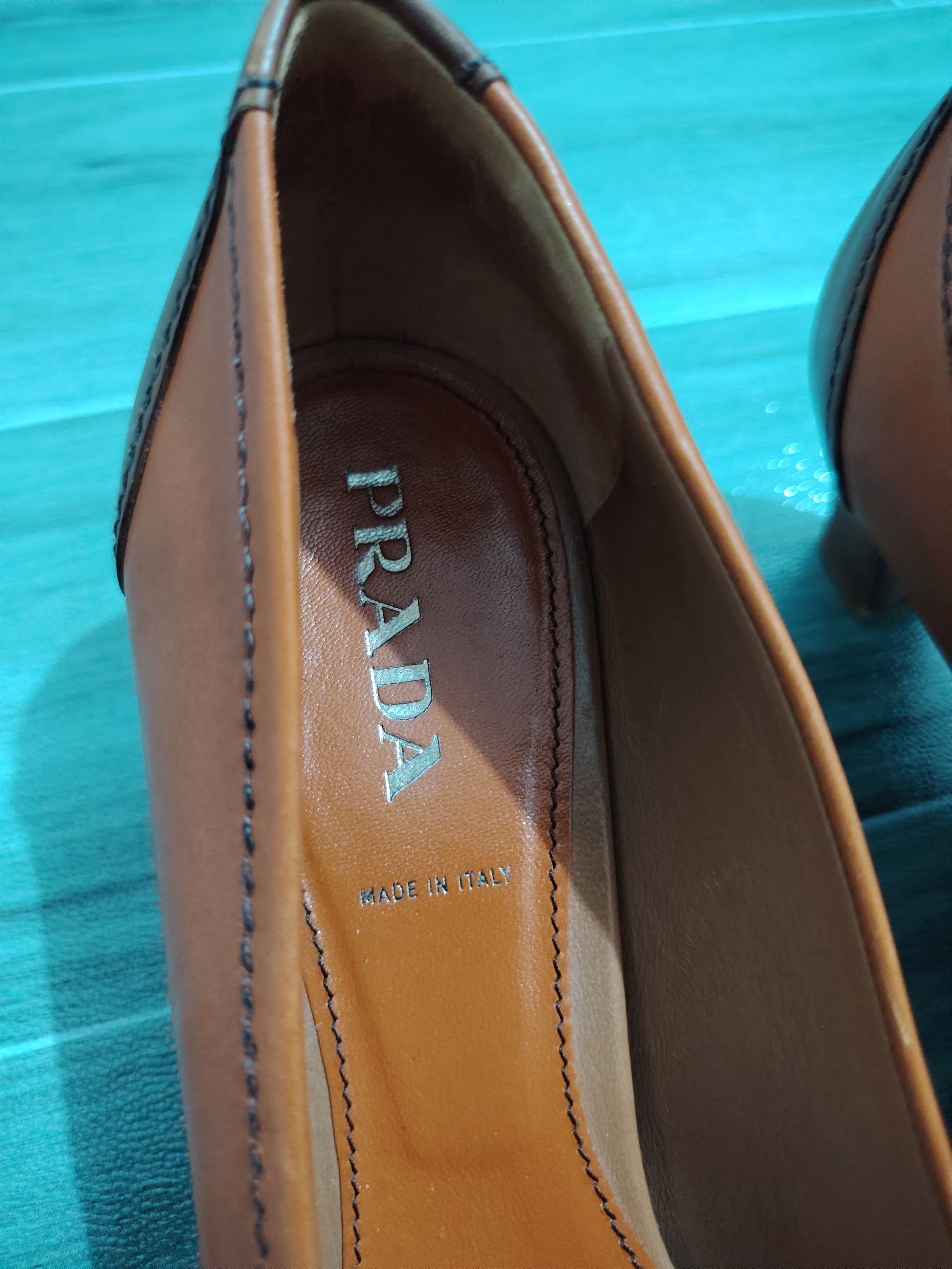 Prada PRADA - Vintage - Leather Buckle Low Pumps Size US 9 / IT 39 - 7 Thumbnail