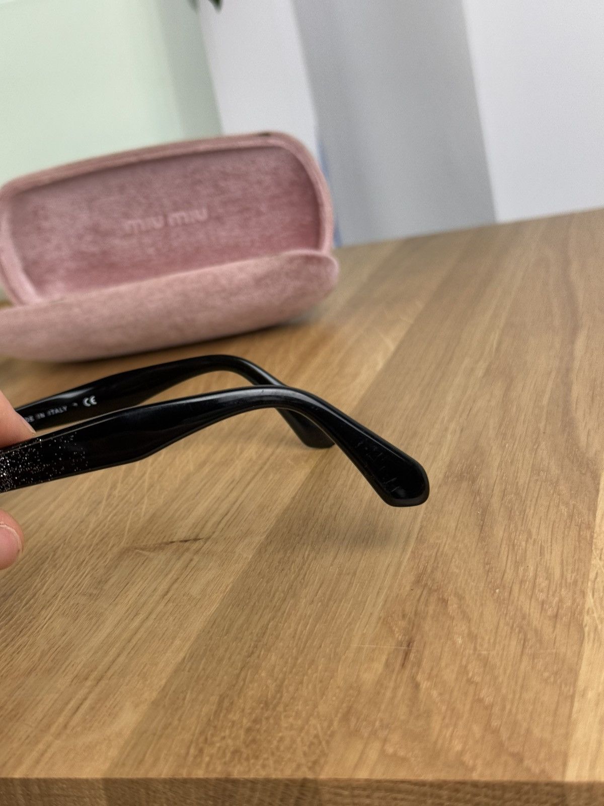 Miu Miu × Prada Lens Logo Miu Miu Glasses Size ONE SIZE - 9 Thumbnail