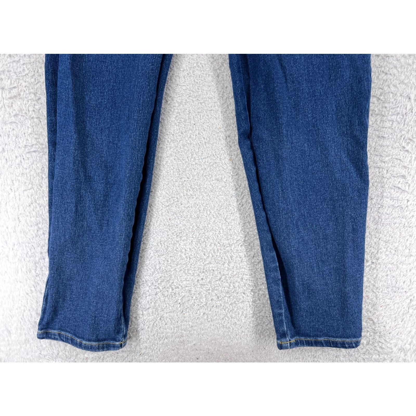 Route 66 VINTAGE Route 66 Jeans Teens Juniors High Rise 23x28 Denim Blue Slim Tapered 90s 5-Pocket Jeans Mens Womens Girls Size 36" / US 14 / IT 50 - 2 Thumbnail