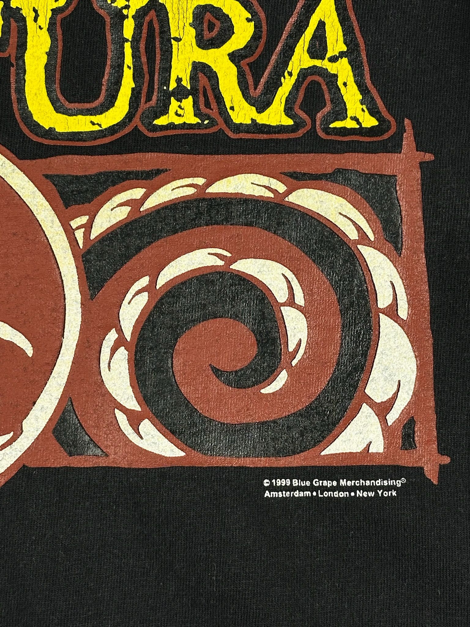 Vintage Vintag 90s Sepultura Tshirt groove trash death metal pantera Size US M / EU 48-50 / 2 - 5 Thumbnail