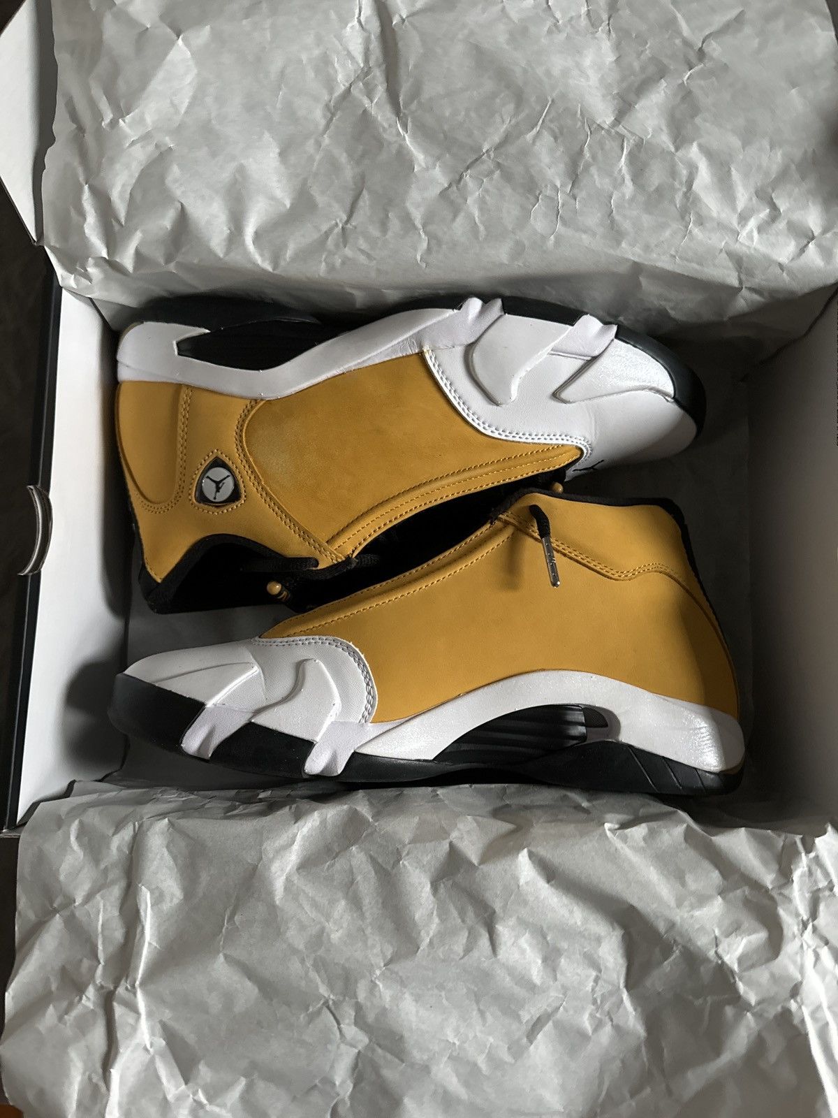 image of Jordan Brand 14 Ginger Shoes in Ginger Orange, Men's (Size 8.5)