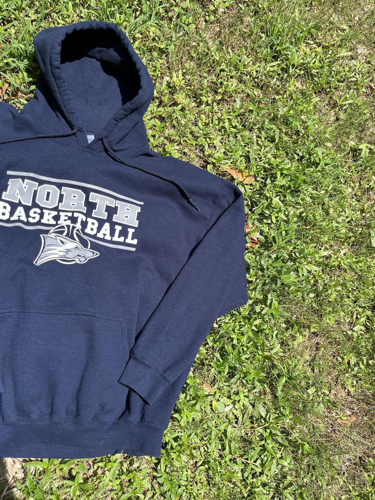 Vintage Vintage North Basketball Hoodie Size US XL / EU 56 / 4 - 2 Thumbnail