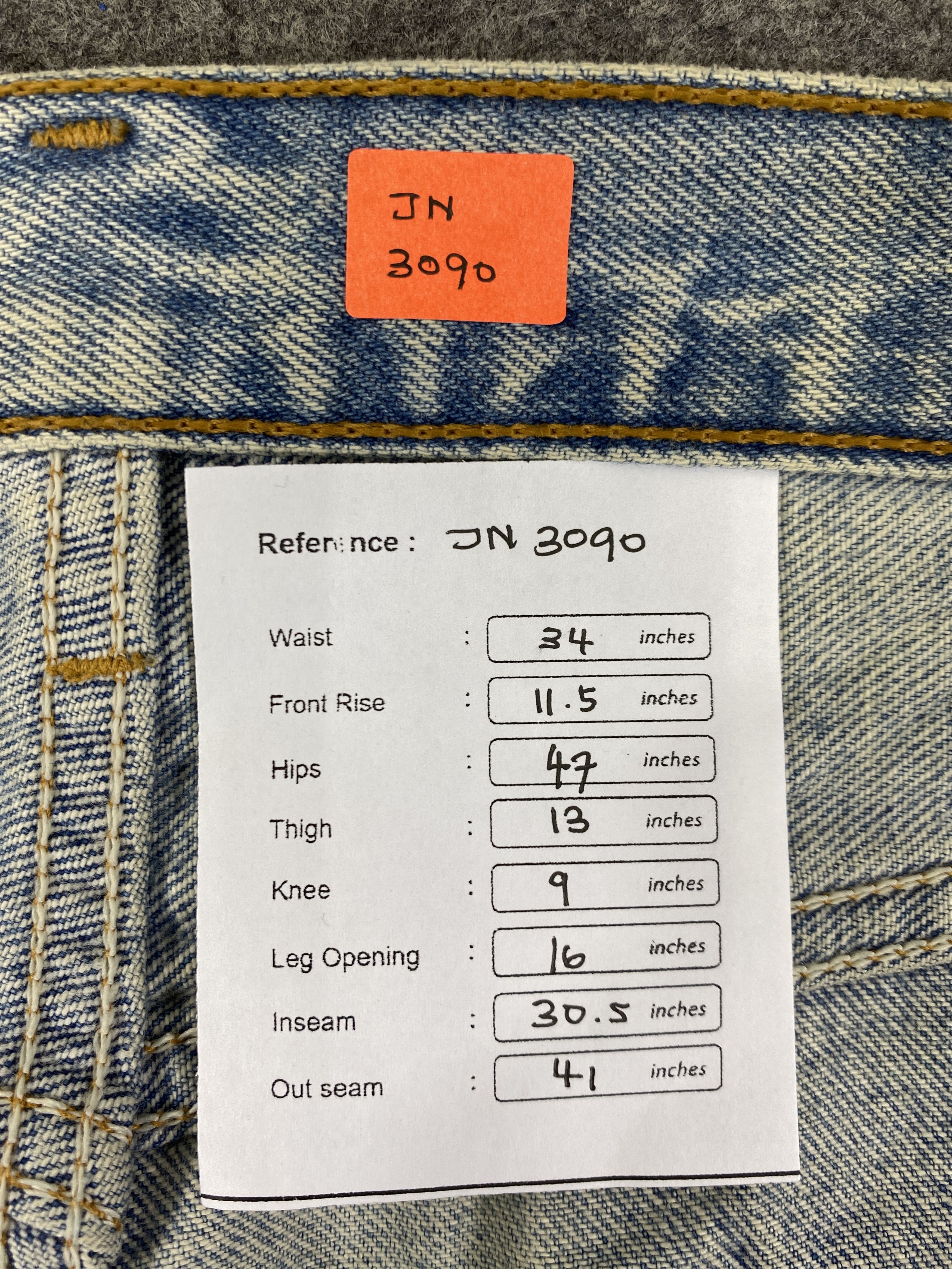 Japanese Brand Ripped Light Blue Vintage Levis 501 Jeans 34x30.5 - JN3090 Size US 34 / EU 50 - 8 Thumbnail