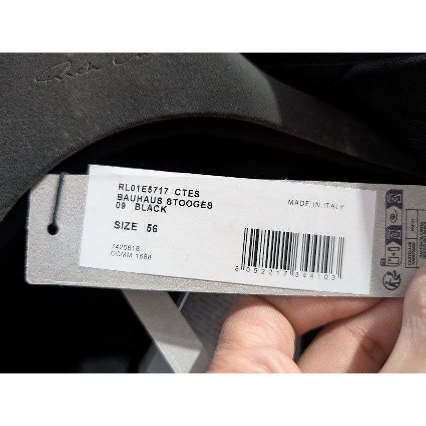 Rick Owens o1rshd1 / DUP / Bauhaus Stooges in Black Size US XL / EU 56 / 4 - 24 Thumbnail