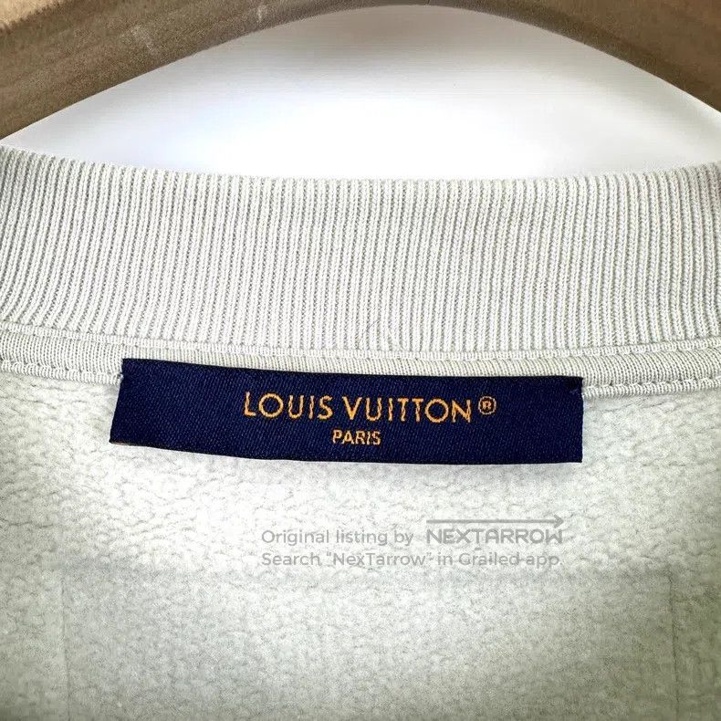 Louis Vuitton Louis Vuitton Chest eye embroidered flocked logo crew neck Size US L / EU 52-54 / 3 - 4 Thumbnail