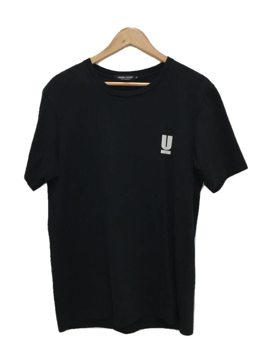 image of Undercover U Logo T-Shirt in Black, Men's (Size Large)