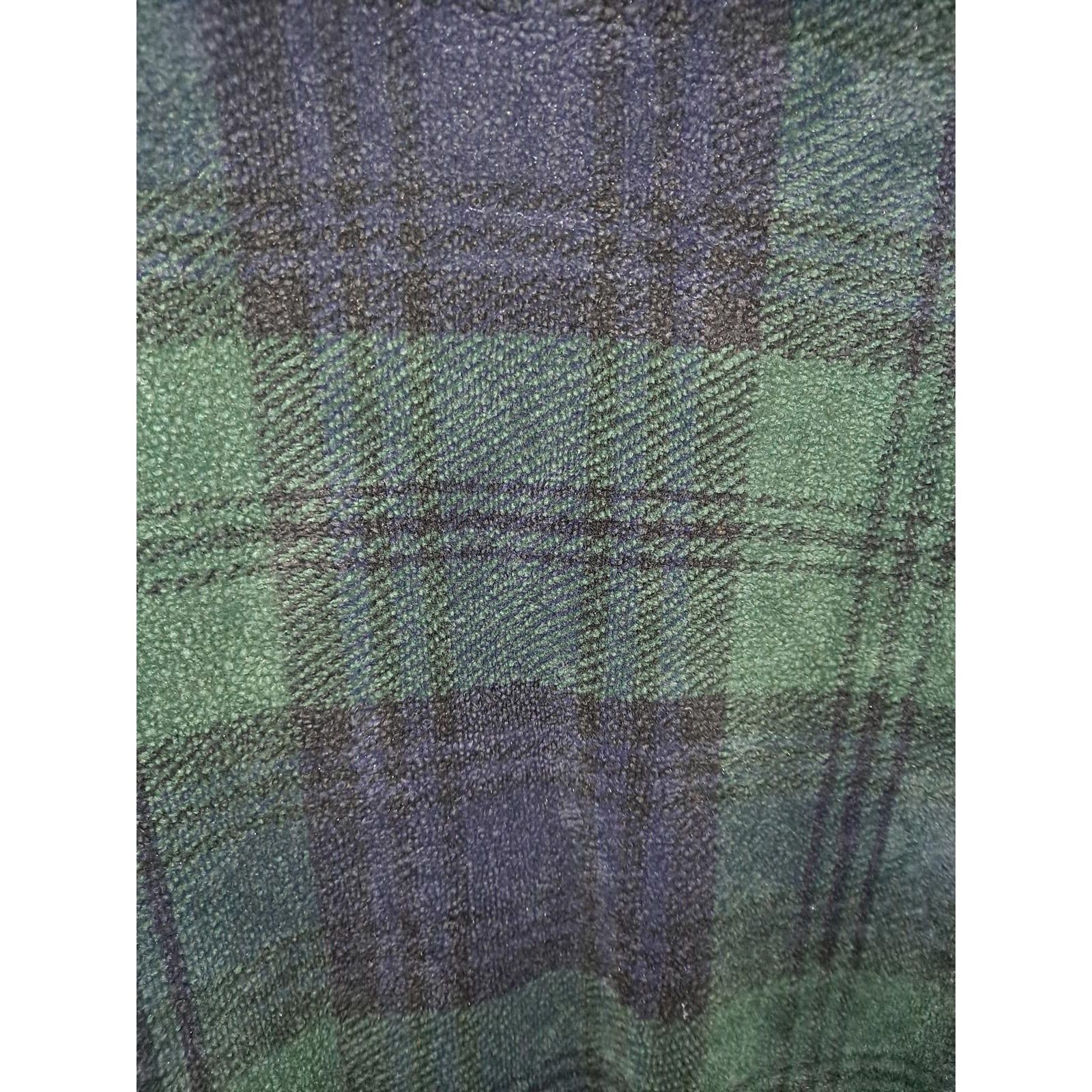 L.L. Bean L.L. Bean Green and Blue Plaid Thick Fleece Button Up With F Size US S / EU 44-46 / 1 - 7 Thumbnail
