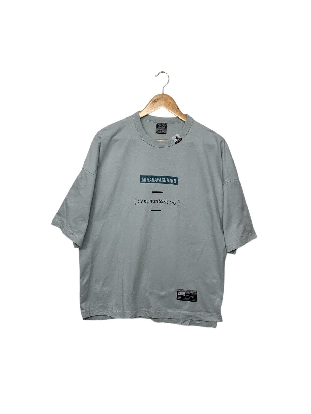 Maison MIHARA YASUHIRO Miharaya Suhiro Good Inspiration Center Logo T Shirt Size US M / EU 48-50 / 2 - 1 Thumbnail