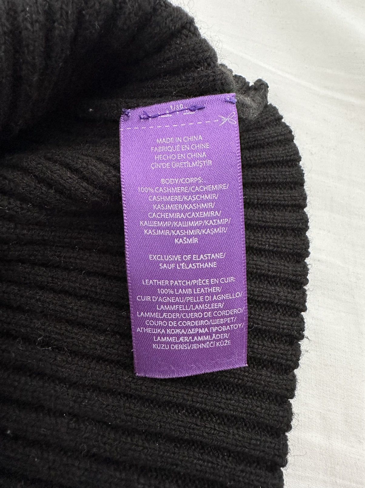 Ralph Lauren Purple Label Ralph Lauren Purple Label 100% Cashmere sweater Size US S / EU 44-46 / 1 - 9 Thumbnail
