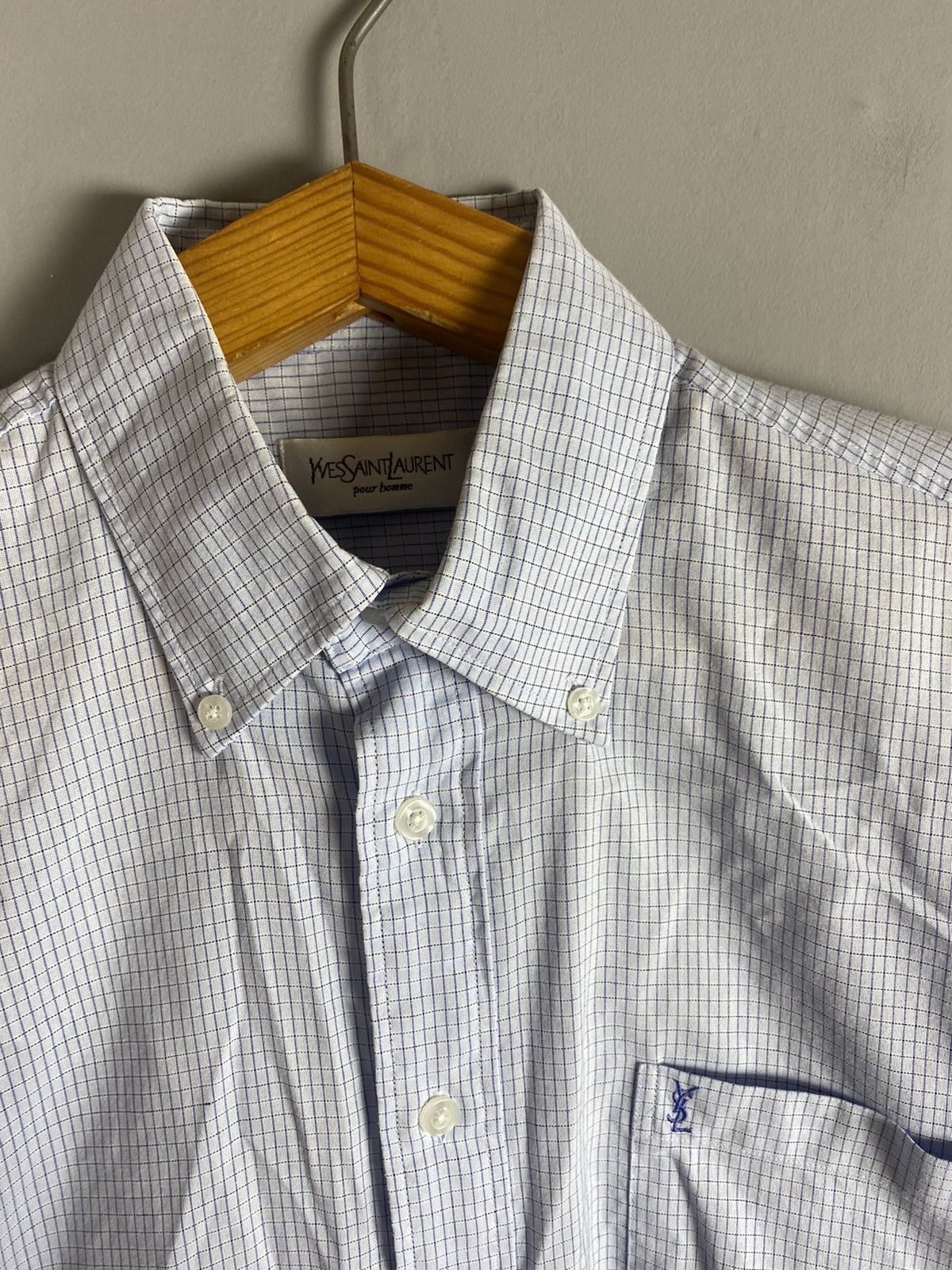 Yves Saint Laurent Vintage 90s YSL Yves Saint Laurent shirt Size US M / EU 48-50 / 2 - 4 Thumbnail