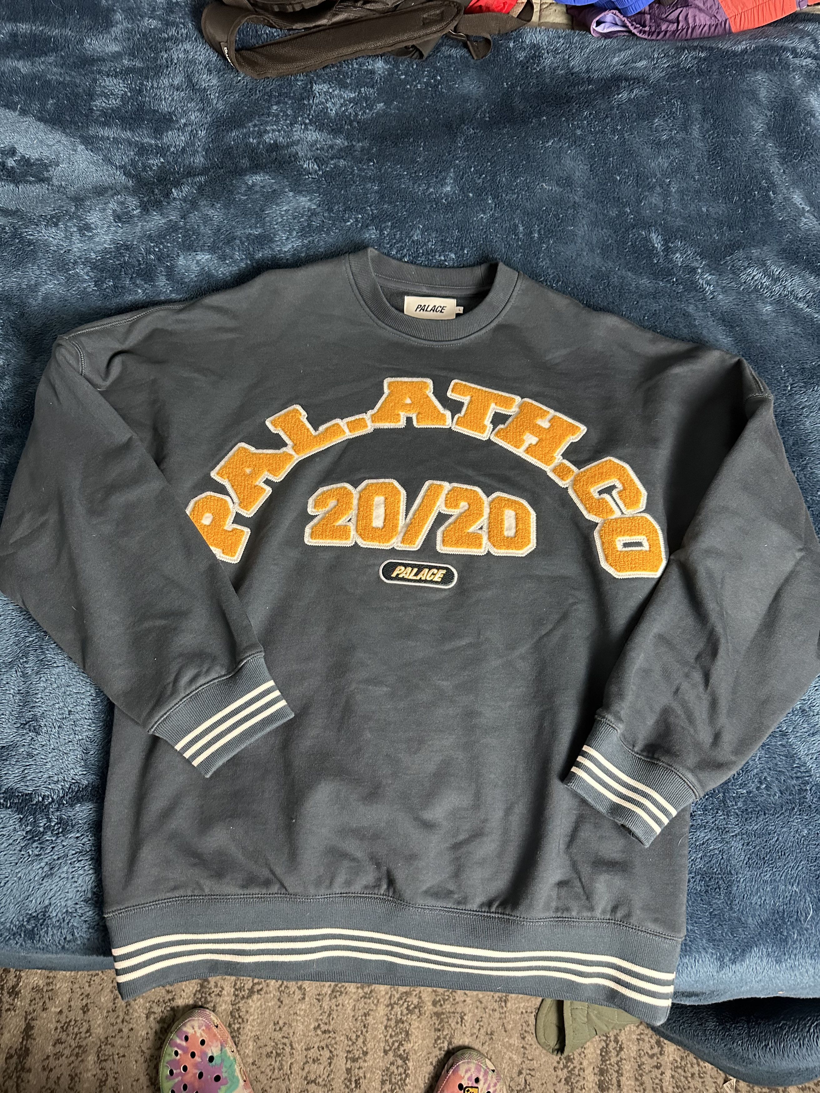 Palace Palace 20/20 Vision Crew Navy L | Grailed