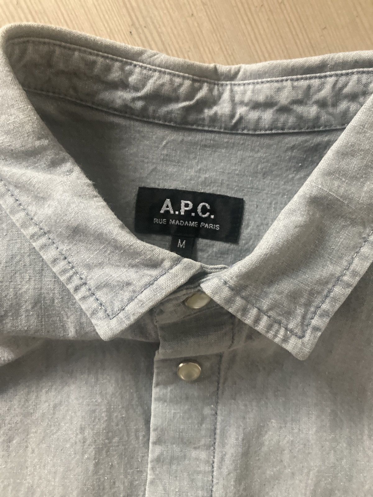 A.P.C. Shirt/overshirt Size US M / EU 48-50 / 2 - 2 Thumbnail
