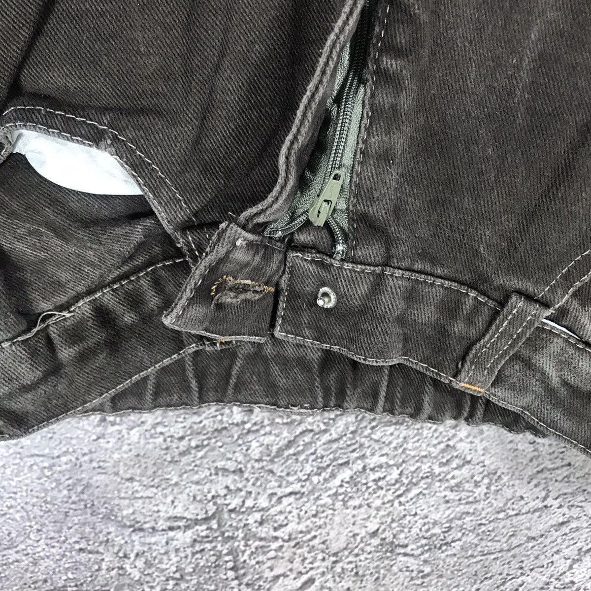Vintage Vintage 90s Japanese Baggy Cargo Pants Flared Parachute Y2K Size 28" / US 6 / IT 42 - 6 Thumbnail