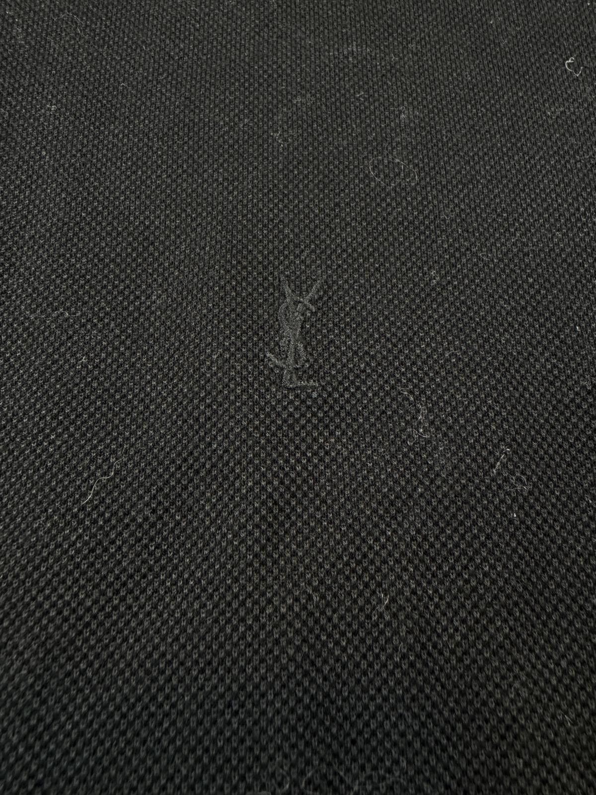 Saint Laurent Paris Saint Laurent 2014 Leather Mandarin Collar Polo Size US L / EU 52-54 / 3 - 3 Thumbnail