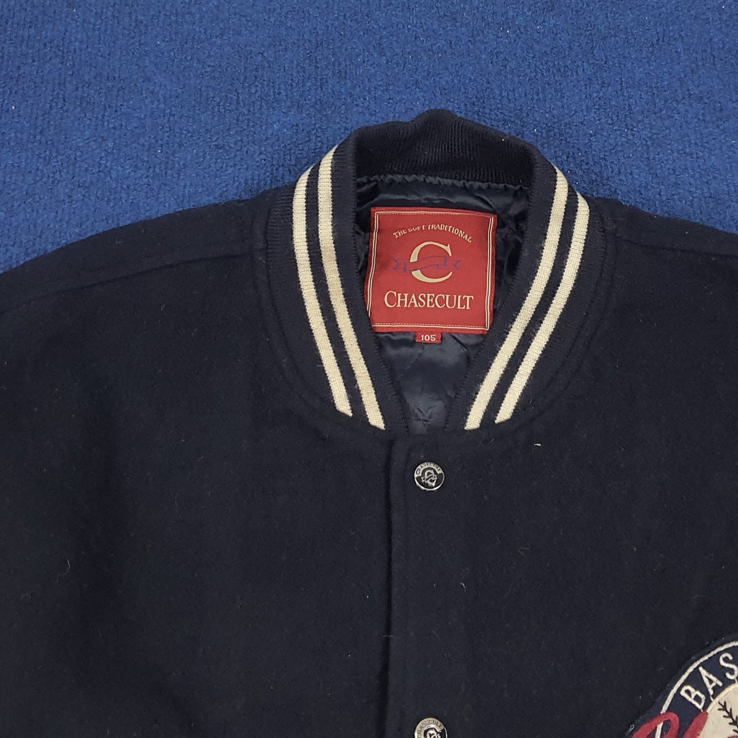 MLB × Vintage Vintage CHASECULT Baseball Team Varsity Jacket Size US XL / EU 56 / 4 - 5 Thumbnail