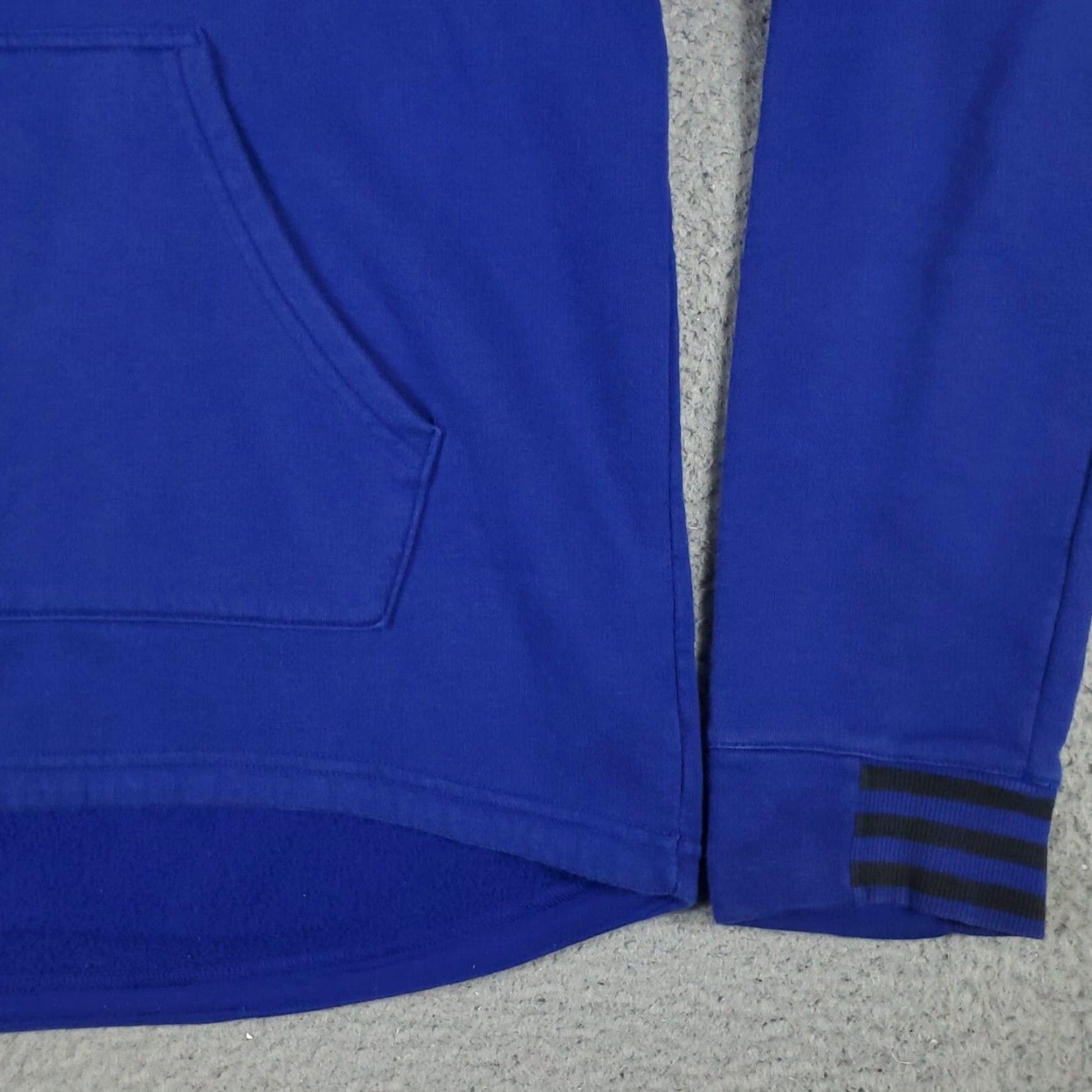 Adidas Adidas Womens Medium Blue Pullover Hoodie Sweatshirt Ladies Size M / US 6-8 / IT 42-44 - 5 Thumbnail