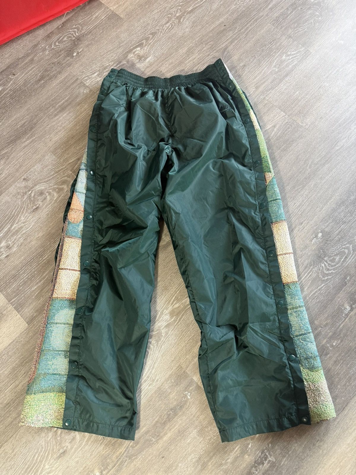 Super Flared Basketball Warm Pants- upcycle