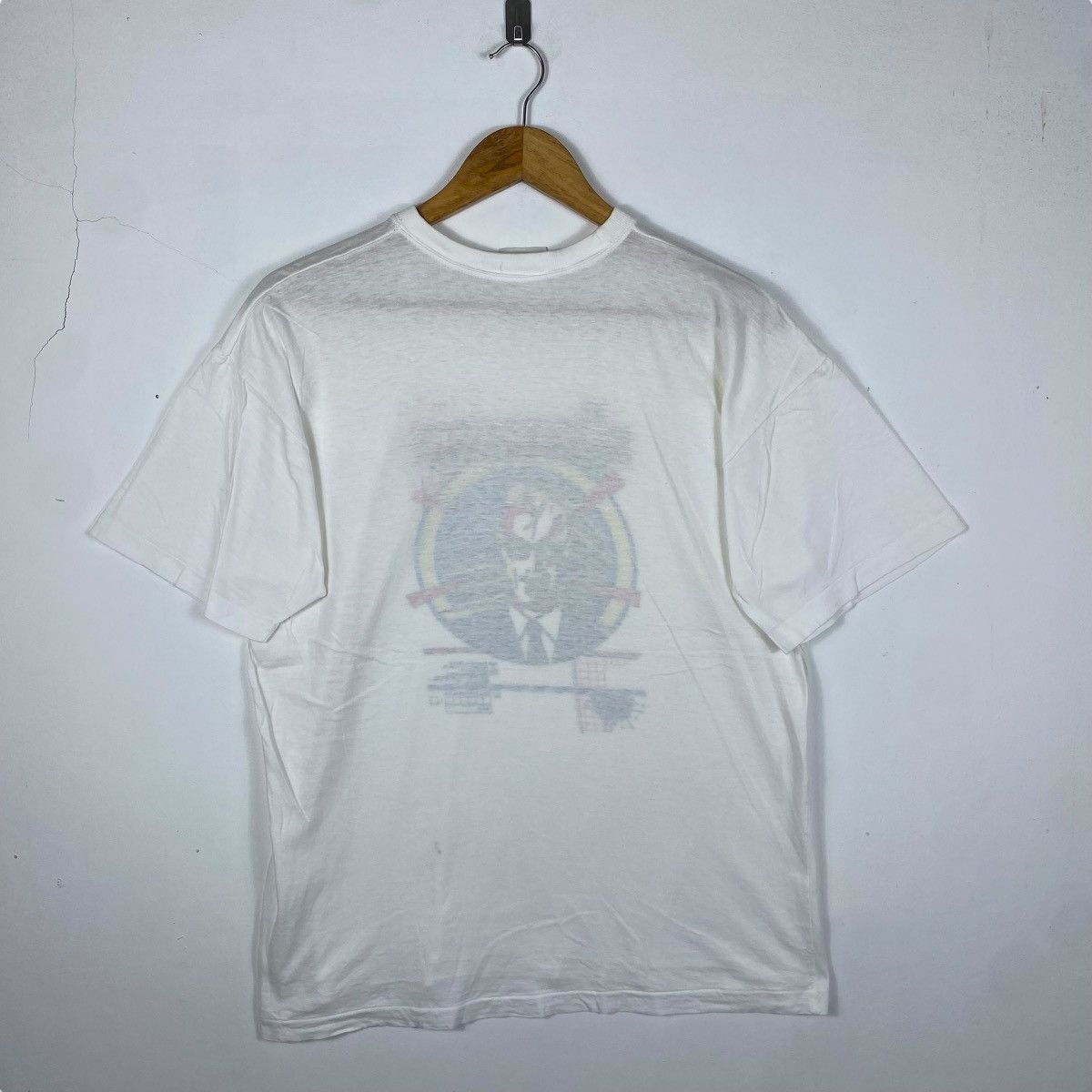 Other Vintage 80's MAX HEADROOM Next Action Graphic Tee Shirt Size US L / EU 52-54 / 3 - 4 Thumbnail