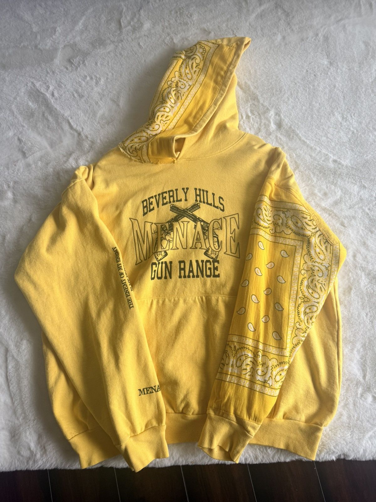Menace Beverly Hills Menace Gun Range Bandana Hoodie Size US XL / EU 56 / 4 - 1 Thumbnail