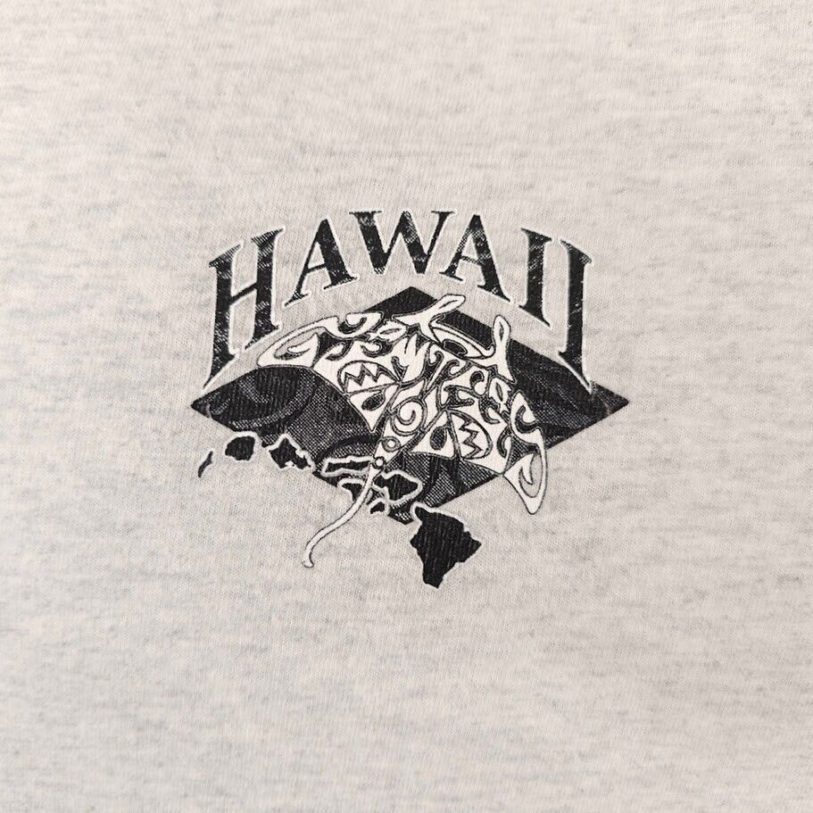 Hanes Hawaii Stingray T Shirt Mens Size Large Gray Hawaiian Surfer Size US L / EU 52-54 / 3 - 3 Thumbnail