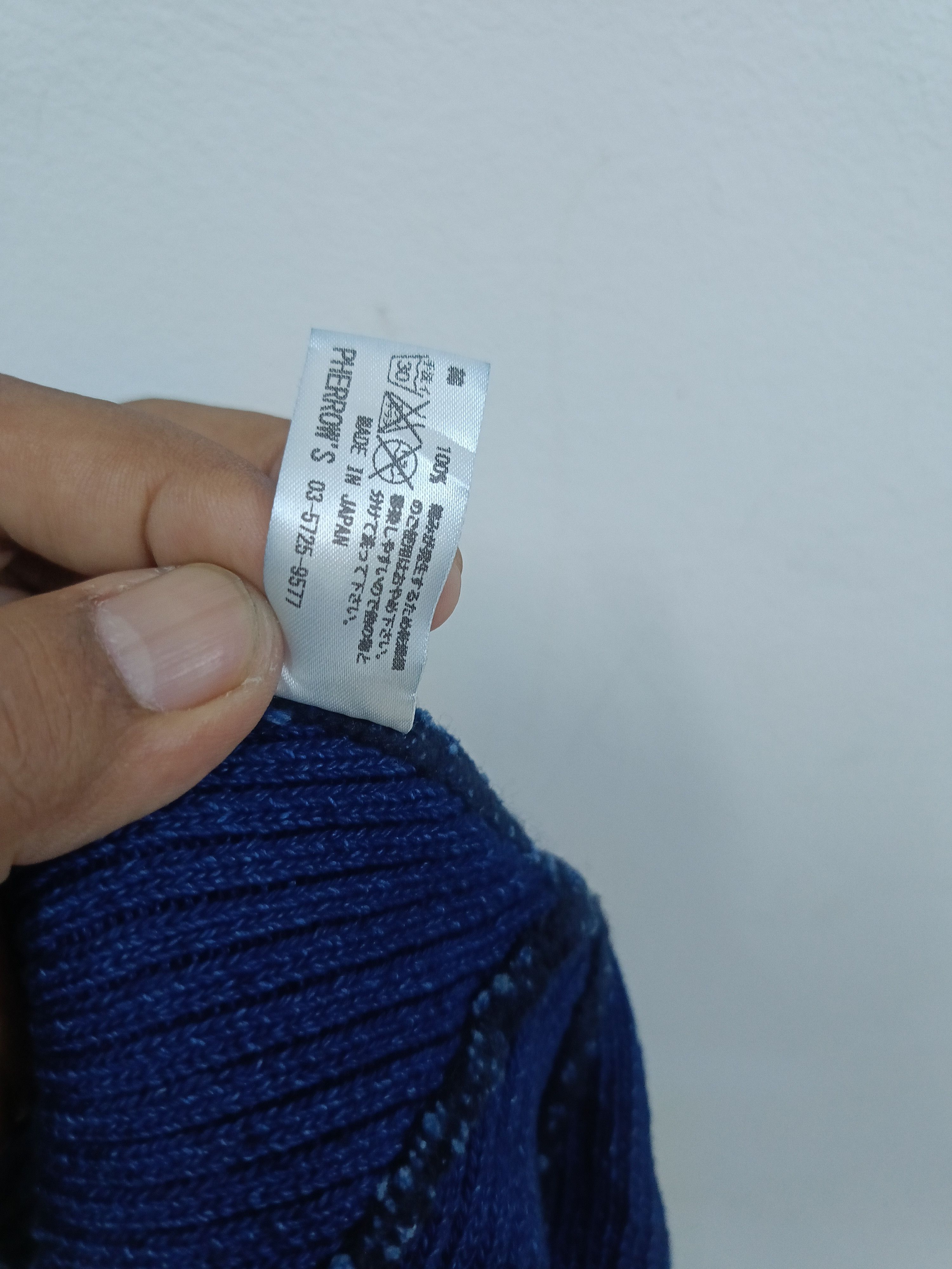 Pherrow's PHERROW'S NAVAL WATCH CAP IN INDIGO Size ONE SIZE - 7 Thumbnail