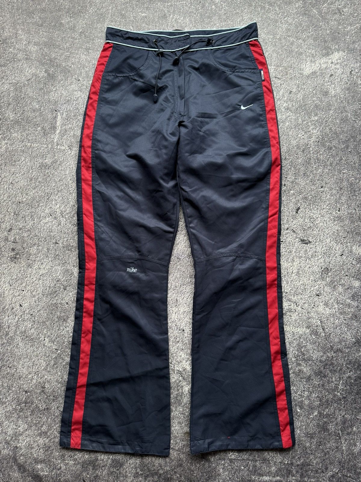 Nike × Vintage nike vintage nylon track pants Size 32" / US 10 / IT 46 - 1 Thumbnail