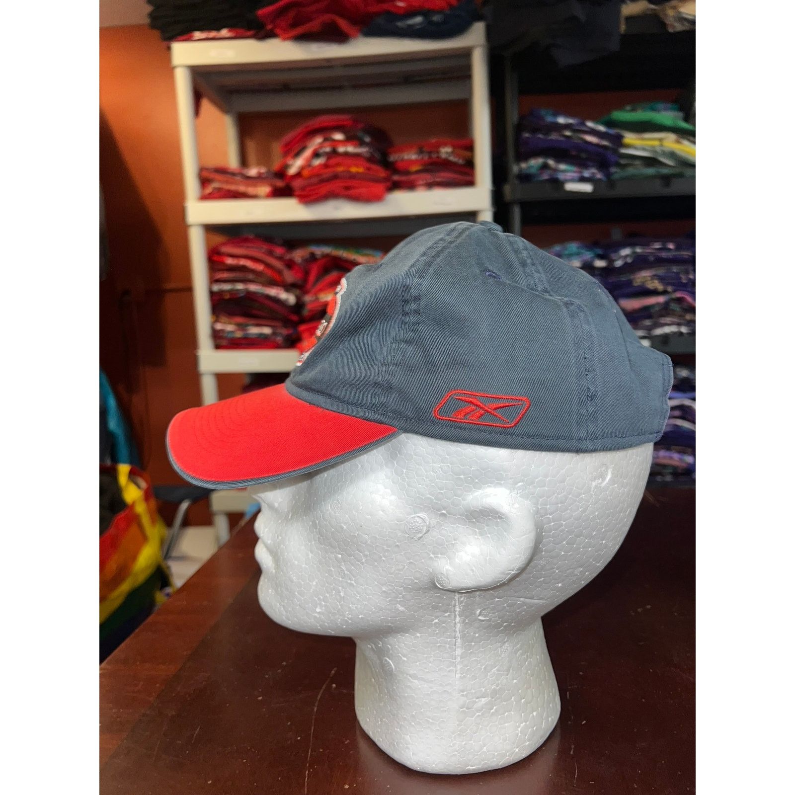 Reebok Houston Texans Hat Reebok NFL Football NFC Blue Cap Headwear Size ONE SIZE - 3 Thumbnail