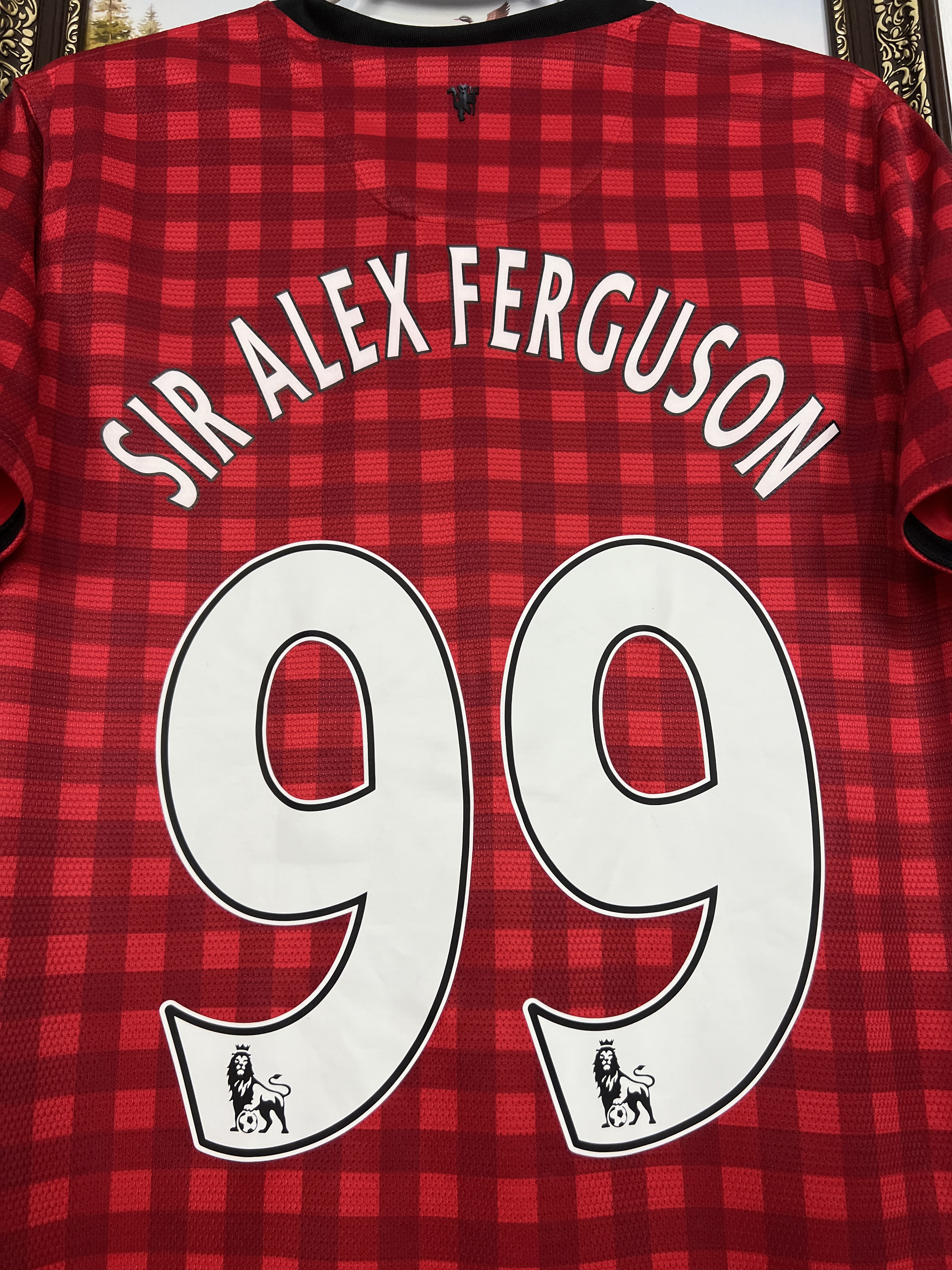 Nike Manchester United Home football shirt 2012 Nike #99 Sir Alex Size US M / EU 48-50 / 2 - 2 Thumbnail
