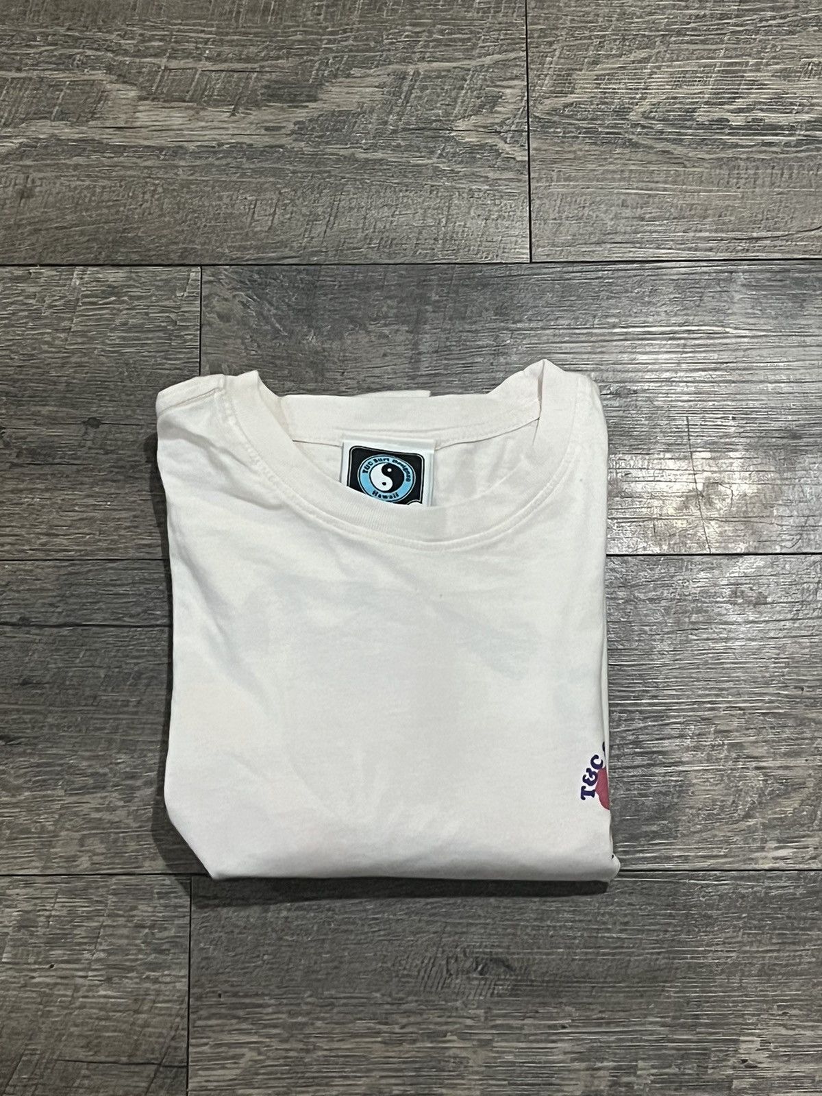 Designer × Vintage Vintage T&C Surf Designs Beige Tee Size Small Size US S / EU 44-46 / 1 - 7 Thumbnail