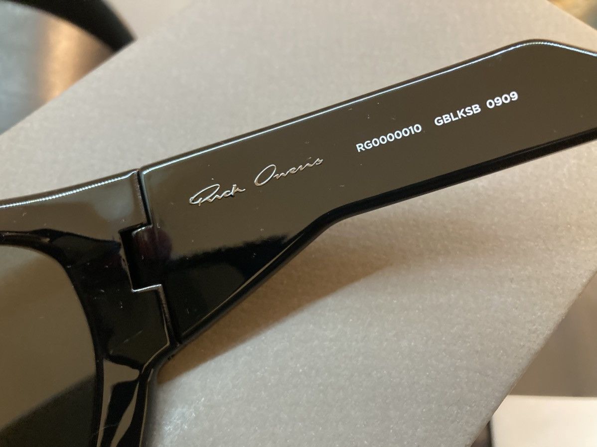 Rick Owens NEVER WORN/ Rick Owens Black Davis Sunglasses Size ONE SIZE - 8 Thumbnail
