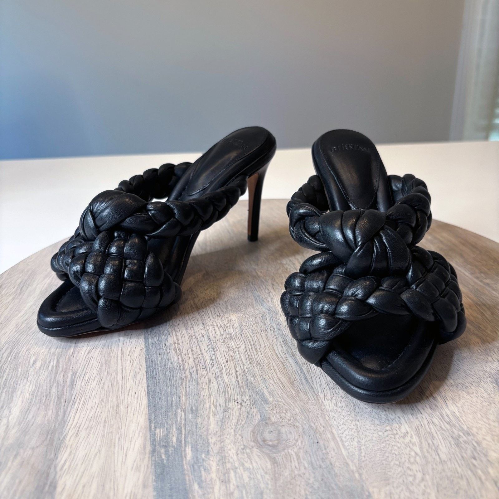 Alexandre Birman Alexandre Birman Clarita Leather Heels Black EU 35 US 5 Size US 5 / IT 35 - 3 Thumbnail