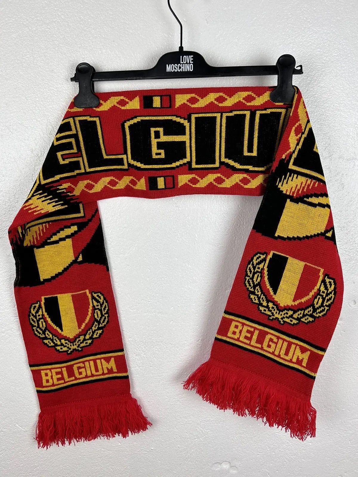 Vintage 90s Vintage Royal Belgian FC Soccer Fanwear Scarf Muffler Size ONE SIZE - 1 Thumbnail