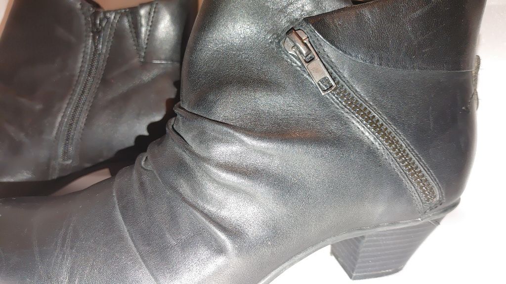 Earth Ragz Earth Pegasus Leather Ankle Boots Size 8.5 Size US 8.5 / IT 38.5 - 4 Thumbnail