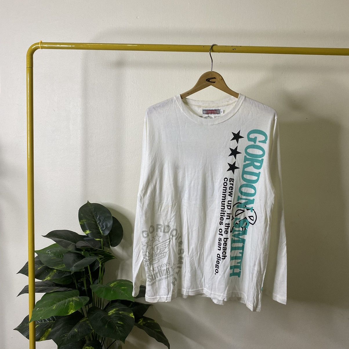 Vintage Y2K Gordon & Smith Surf LS T Shirt Size US L / EU 52-54 / 3 - 5 Thumbnail