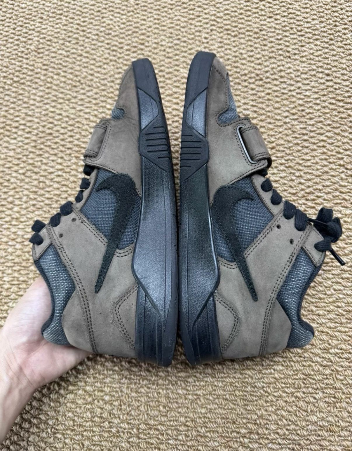 Nike Nike x Travis Scott Jordan Jumpman Jack Mocha FZ8117-204 K37 Size US 8 / EU 41 - 2 Thumbnail