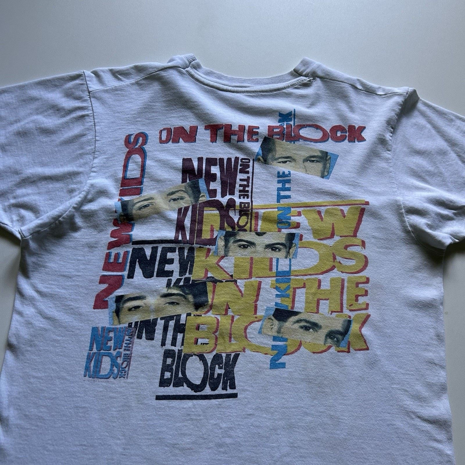 Band Tees Vintage 90s New Kids On The Block T-Shirt Medium NKOTB Rare Size US M / EU 48-50 / 2 - 4 Thumbnail