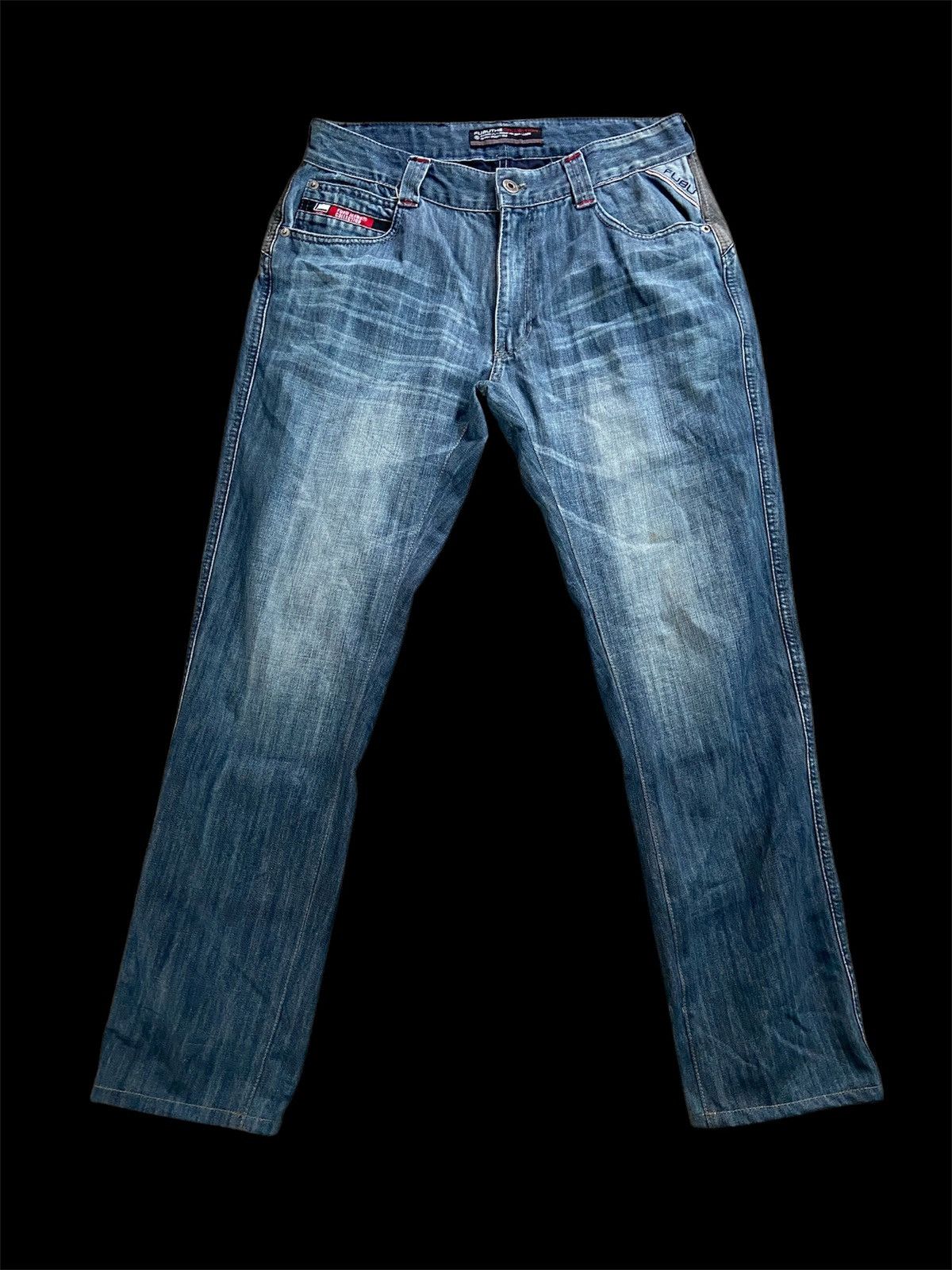 Fubu × Vintage Vintage Fubu Spellout Denim Size US 32 / EU 48 - 2 Thumbnail