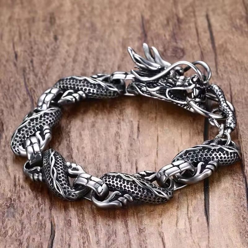 Japanese Brand Dragon Chain Bracelet Size ONE SIZE - 1 Thumbnail