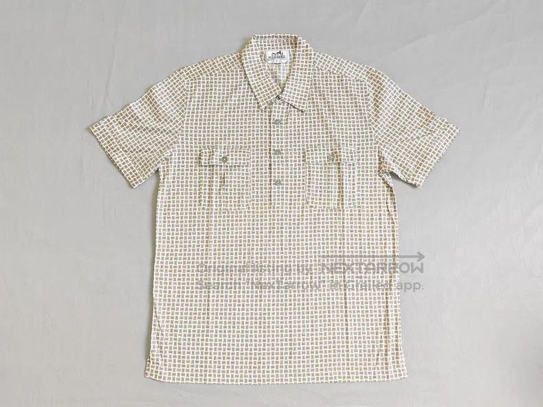 Hermes Hermes Men's Polo Shirt Short Sleeve, Double Pockets, Full Size US S / EU 44-46 / 1 - 1 Thumbnail