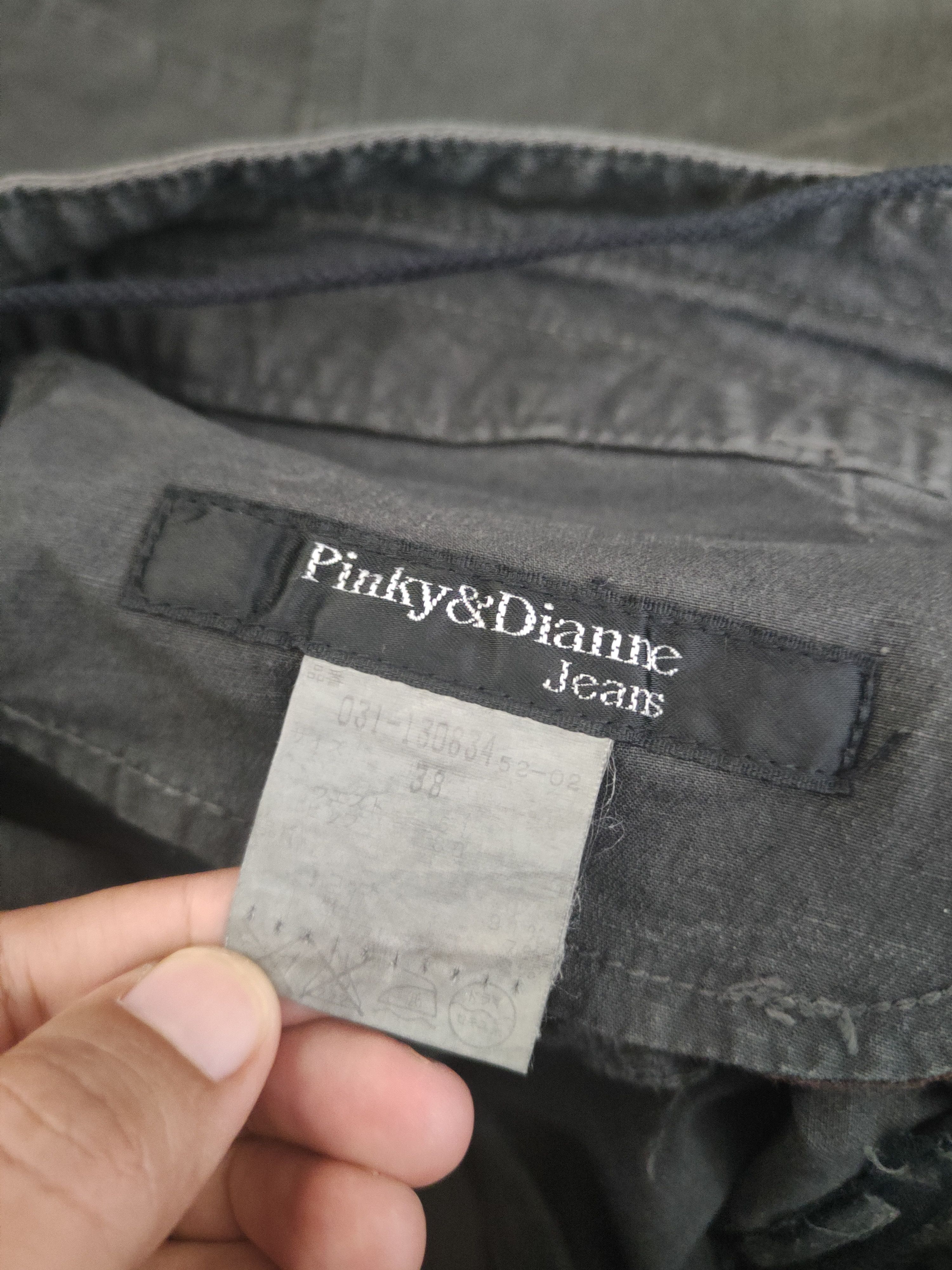 Japanese Brand DL Pinky&Dianne Black Multipocket Cargo Pants #2045 Size 29" - 12 Thumbnail